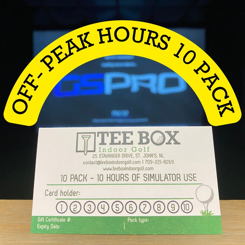 OFF-PEAK HOURS (10 PACK) + 4 FREE HOUR