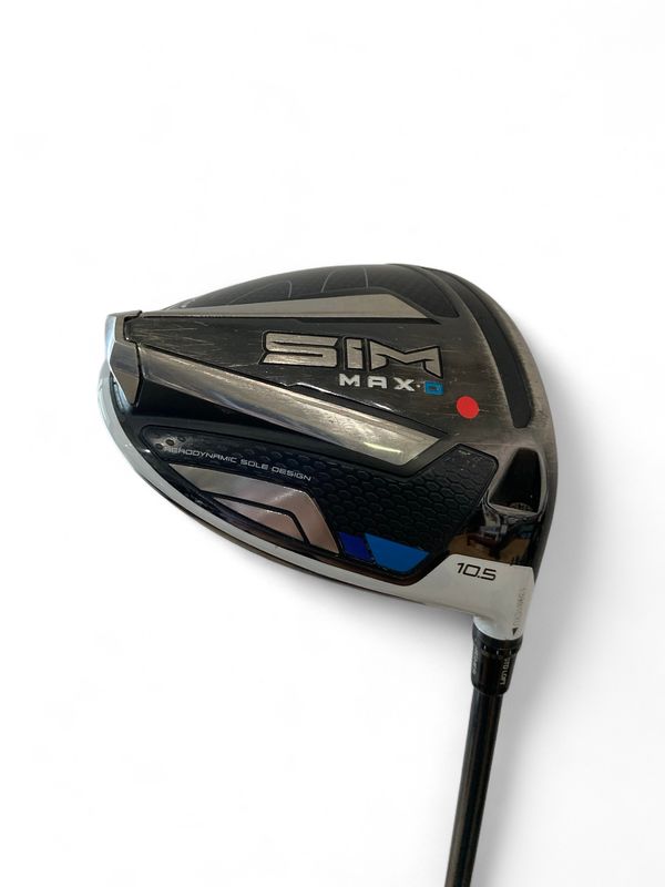 RH Sim Max D 10.5* Stiff Driver Taylormade (Good-HC) RH Sim Max D 10.5* Stiff Driver Taylormade (Good-HC)