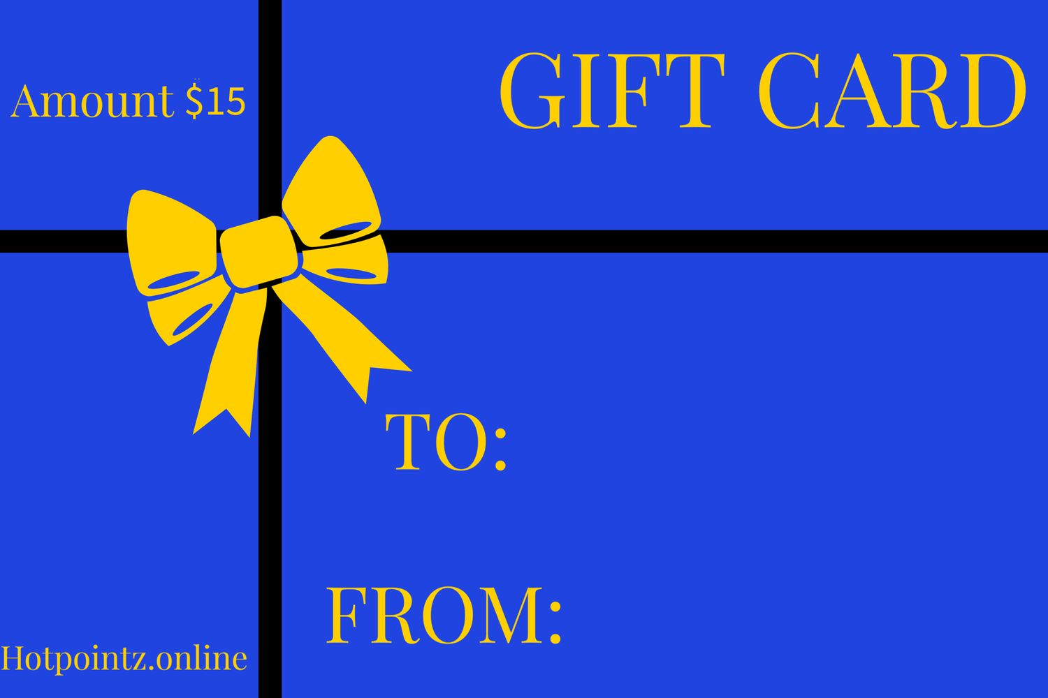 Digital Gift Card 