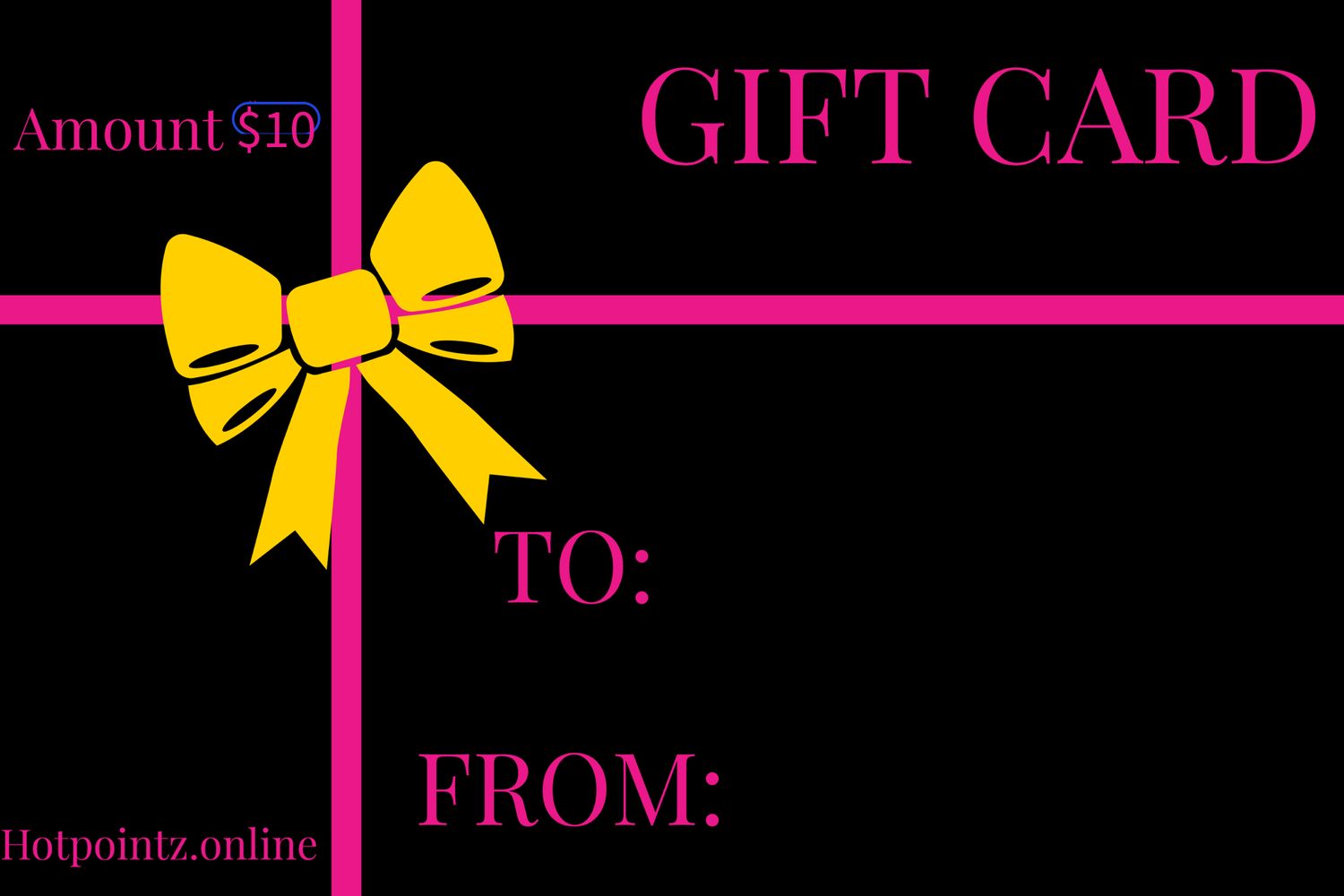 Digital Gift Card 