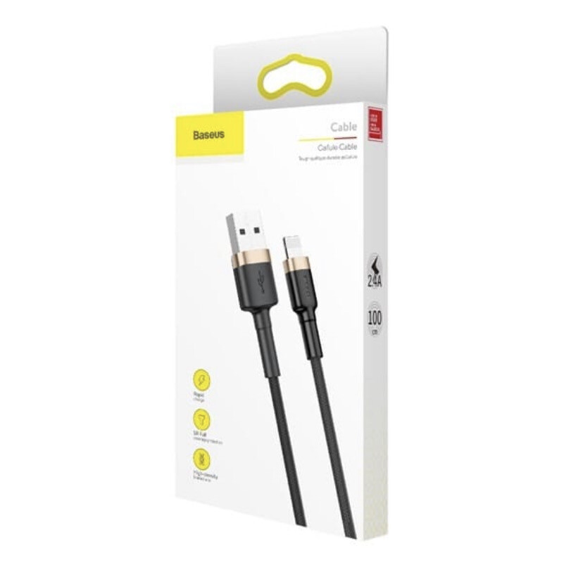 baseus fast charch usb to ligting iphone 3 size