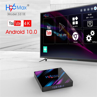 H96 max 4k ultra hd android hd tv box