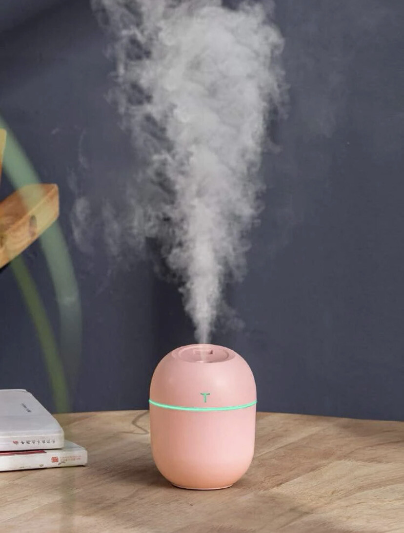 humidifier pink with light