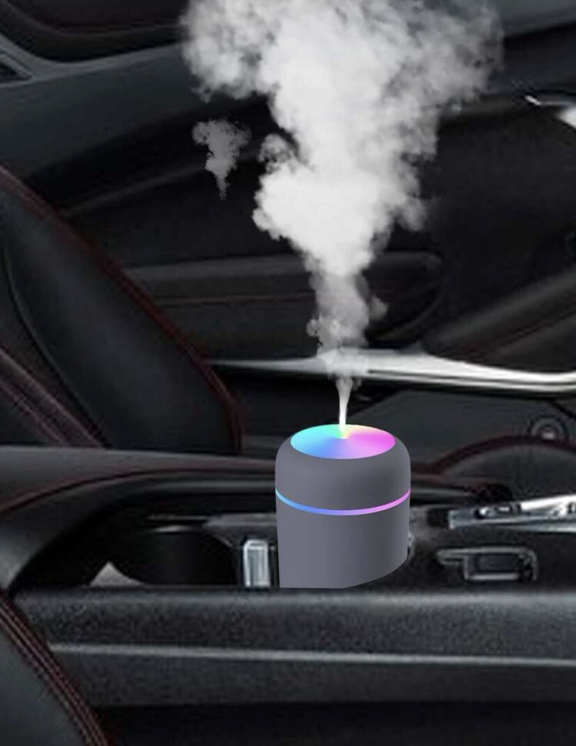 Humidifier  dark gray RGB lighting
For home and car