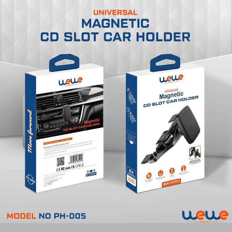 WEWE MAGNETIC CD SLOT CAR HOLDER PH-005