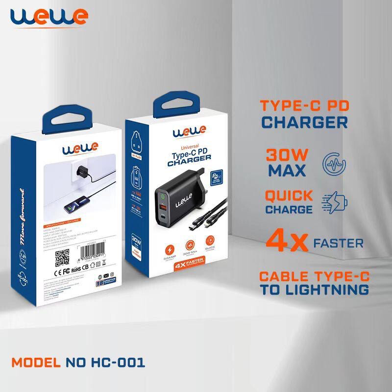 wewe home charge 30W with cable