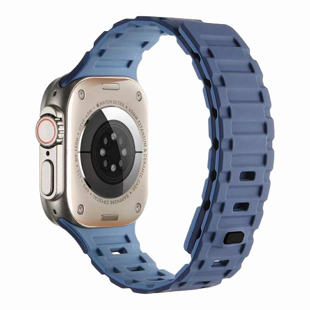 The Apple Watch strap is a magnet with a distinctive and practical shape, light weight