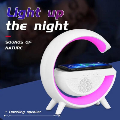Decorate the decor of your office or room and benefit from the speaker, RGB lights and wireless charging