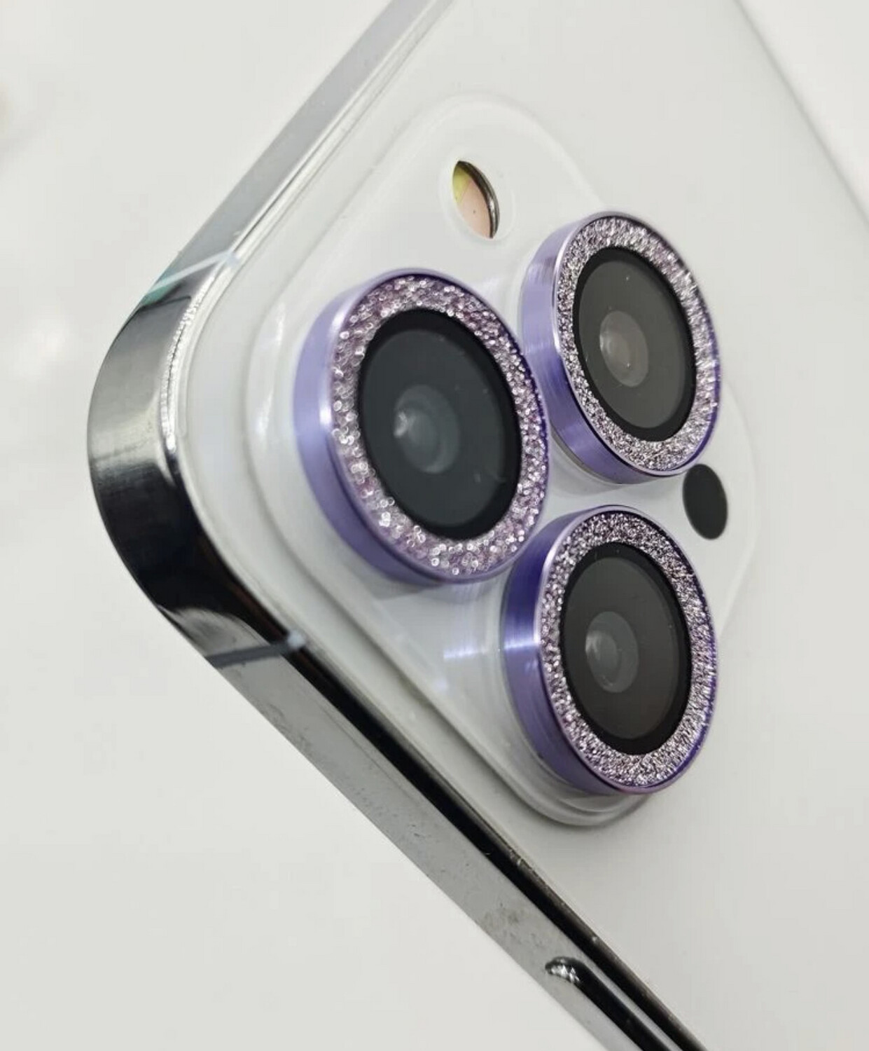 Camera lens protector color shine purple 