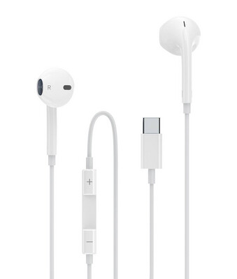 apple earphones type-c for iPhones 15 ipad macbook original 1 year warranty 