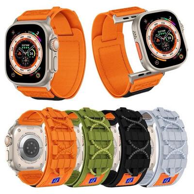 strap Double HD for the Apple Watch , in four distinct colors, with a sticky, sporty mountain character Size available (49-45-44-42)
