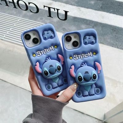 Protection case stitch with grip&amp;stand 