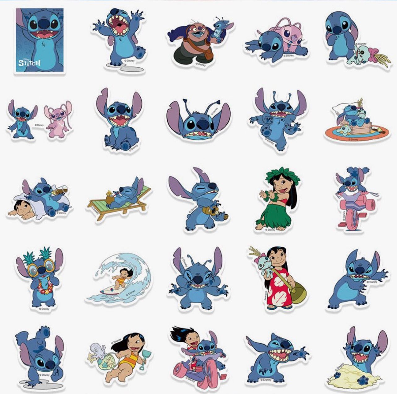 Stickers stitch to put in cases or other