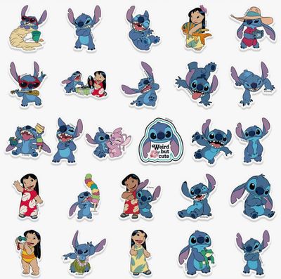 Stickers stitch to put in cases or other