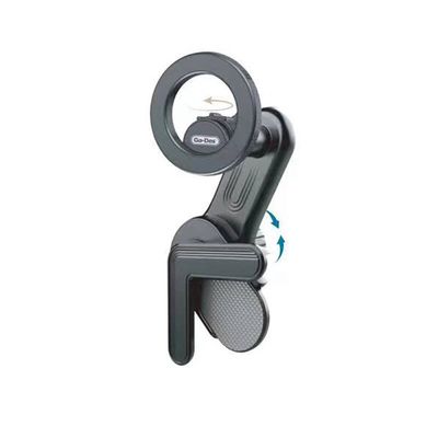 Magnetic magsafe stand from go-des for a car screen or any screen with the ability to change the head for screens that are mounted on the corner, strong stability