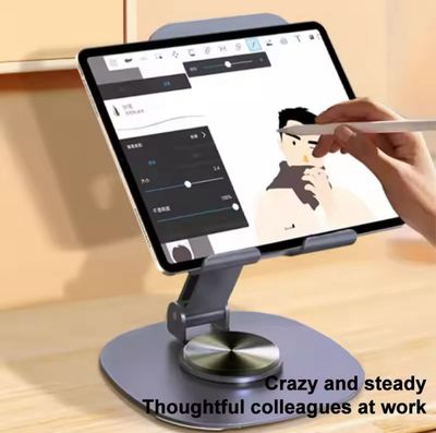 Desktop phone holder metal heavy duty for phones and tablets 