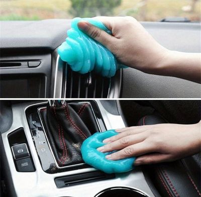 Miracle cleaning gel adhesive for cleaning cars, keyboards, phones, anything you can clean from dust and it cannot be washed. It traps dust or dirt inside. It has multiple uses.