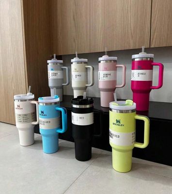 Stanley Quencher Tumbler 40 Oz for hot and cold drinks  Keeps hot or cold. You can use it with or without a straw. It is enough to replace the cup holder in the car