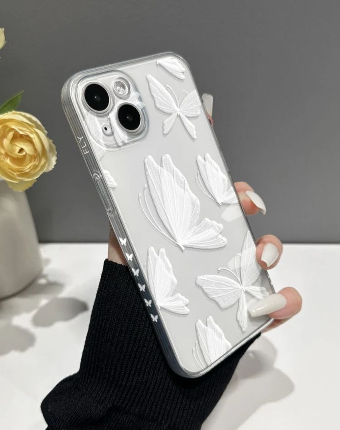 Protection Case butterfly with camera protector