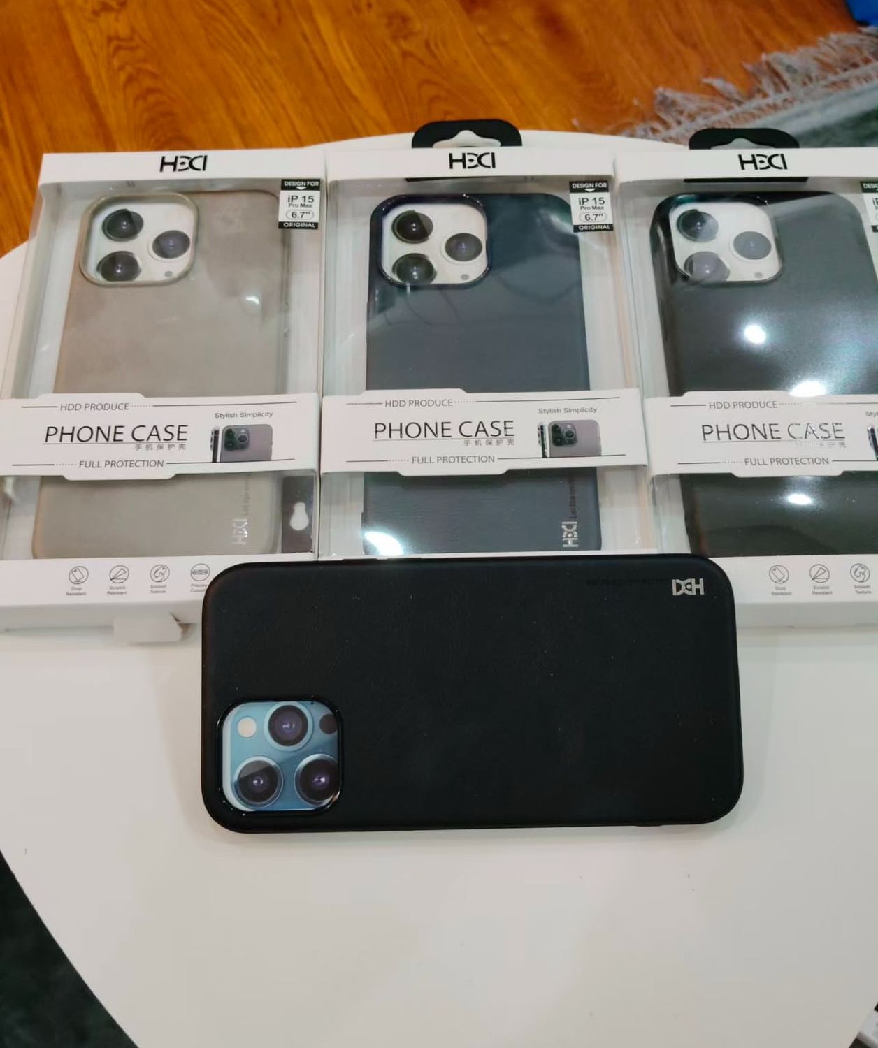 HECI case leather premium quality 