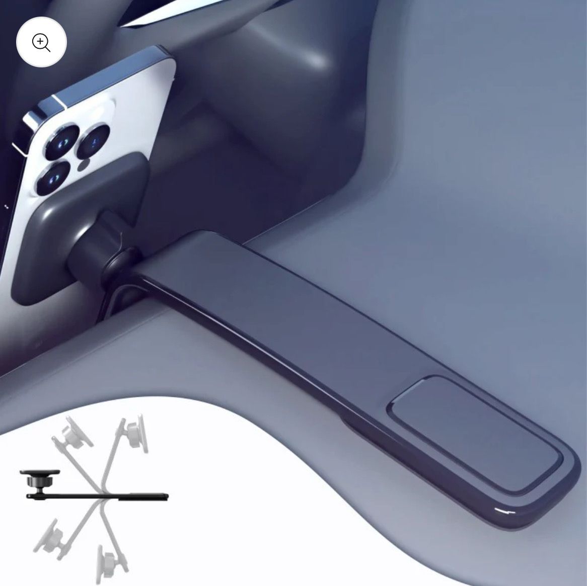 Earldom car holder magnet MagSafe  a flexible that installs the flag of a drum and goes down under