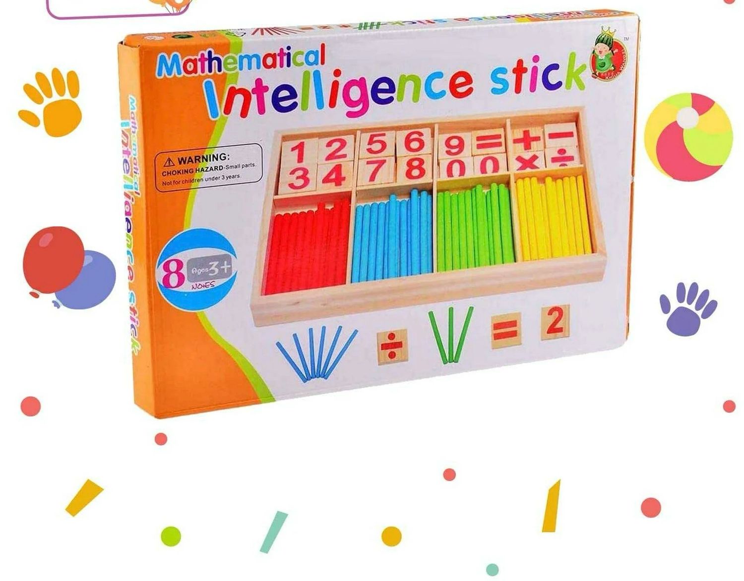 Mathematical Inte ligence sticke To develop children&#39;s intelligence