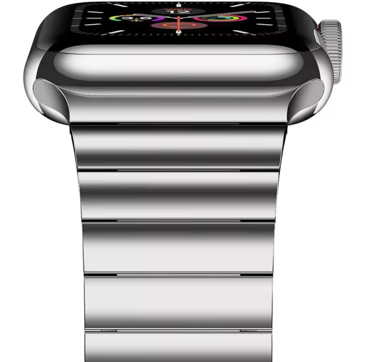 Strap Apple Watch Elegant Steel Shape Size (42-44-45-49)