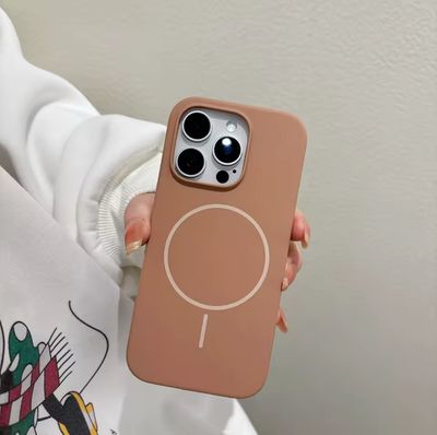Silicone case MagSafe magnetic