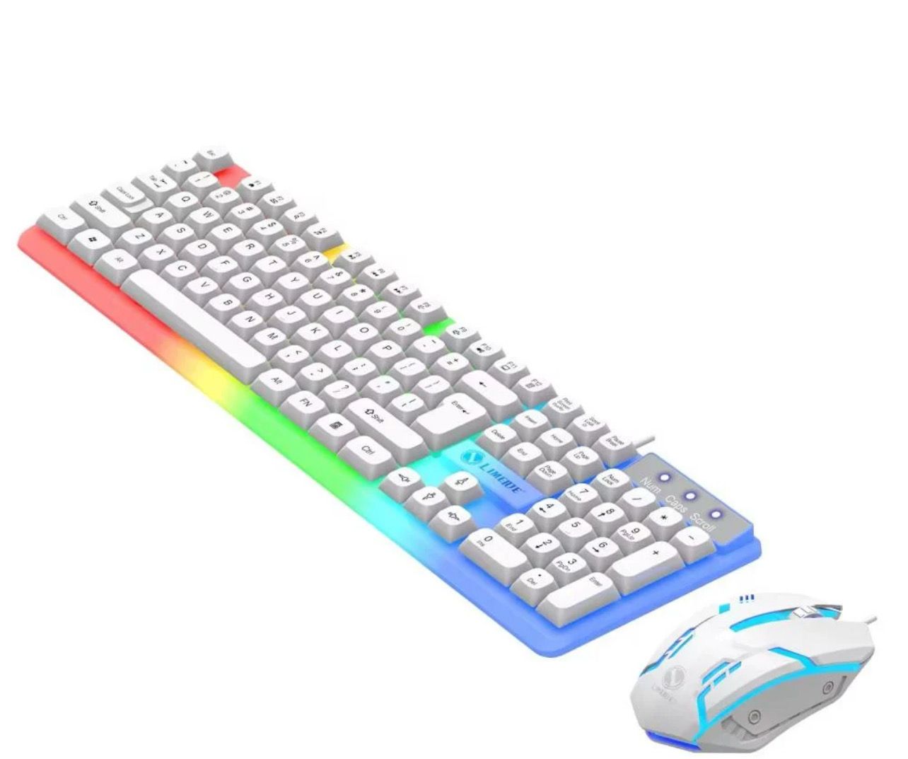 Package 3 in 1 keyboard, mouse and mouse pad RGB