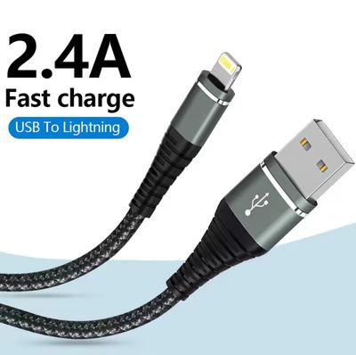 Cable strong and high quality fast charch usb to ligting iphone 3 size