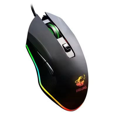 Skylion Gaming Mouse Cable with RGB Palm Rest and Side Buttons