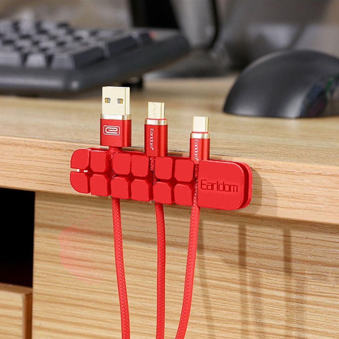 Cable Organizer Flexible Silicone