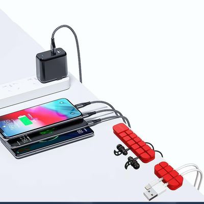 Cable Organizer Flexible Silicone