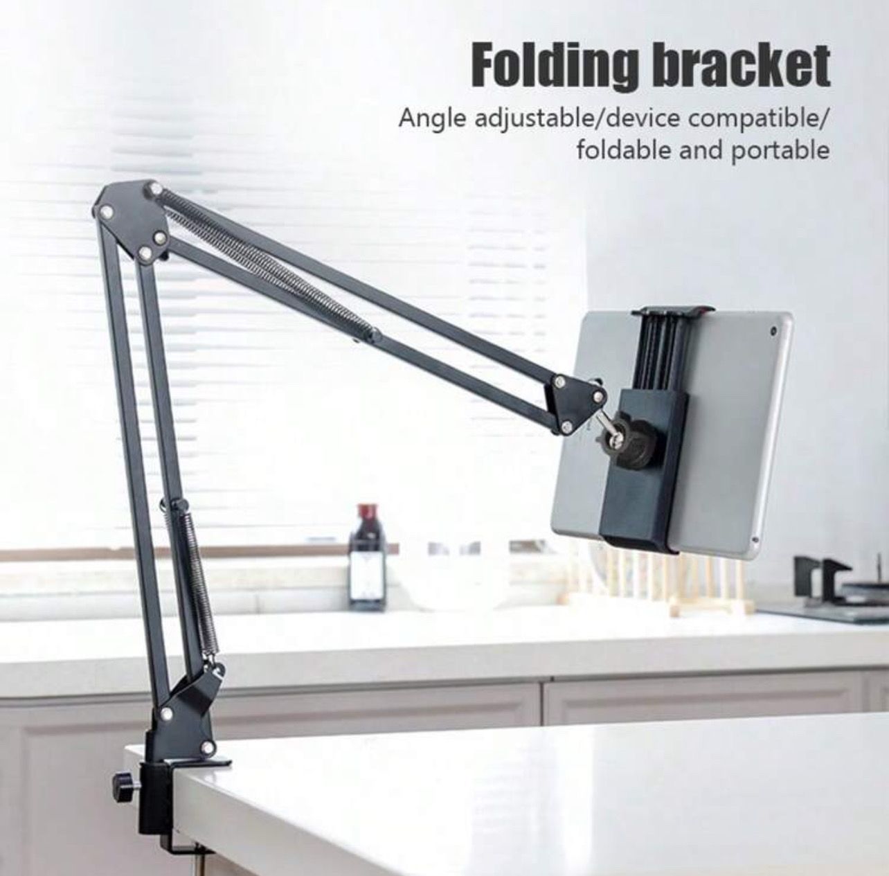 Mobile and iPad stand, high quality, high stability, even suitable for selfies or microphones