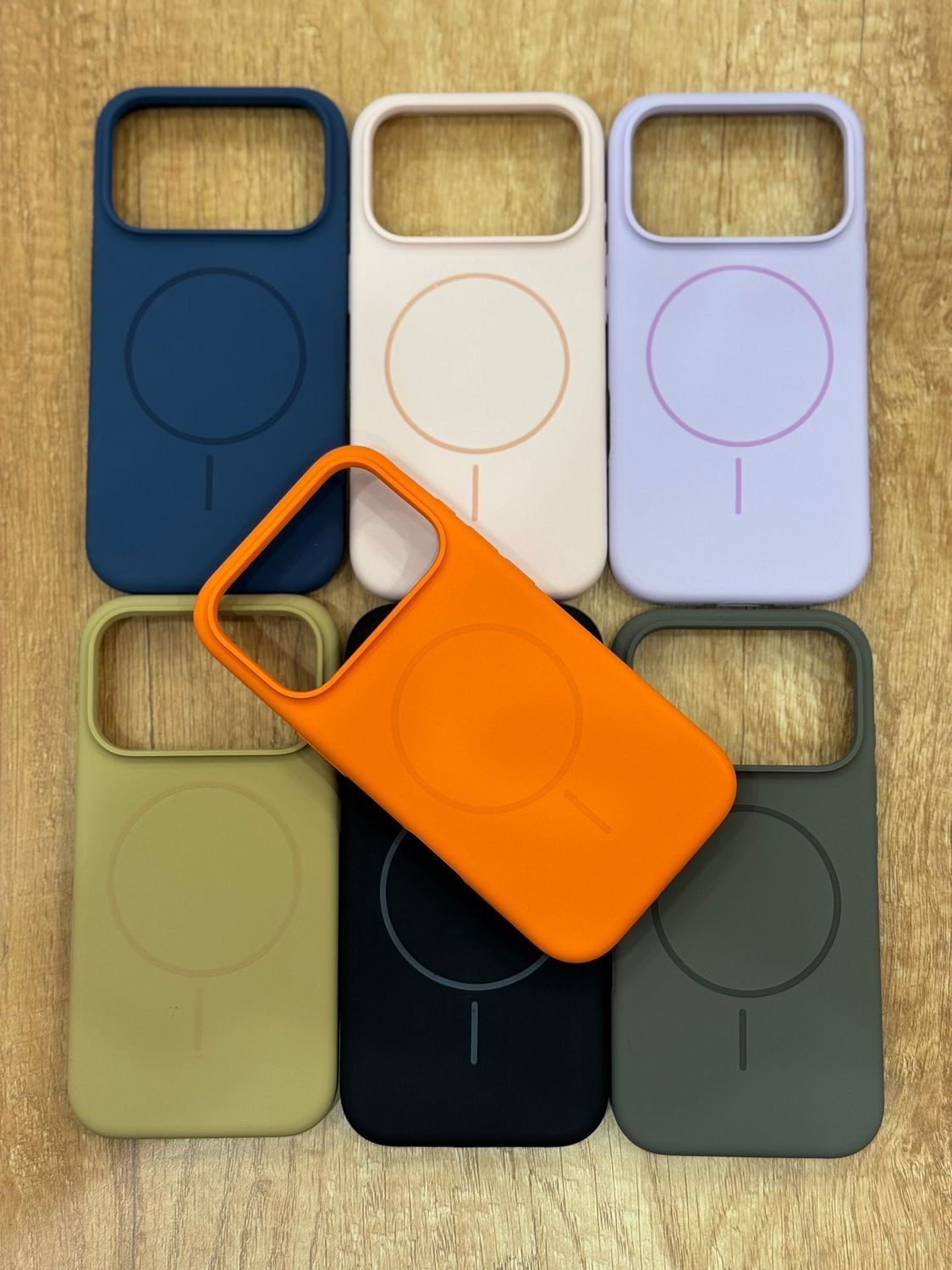 Silicone case MagSafe magnetic