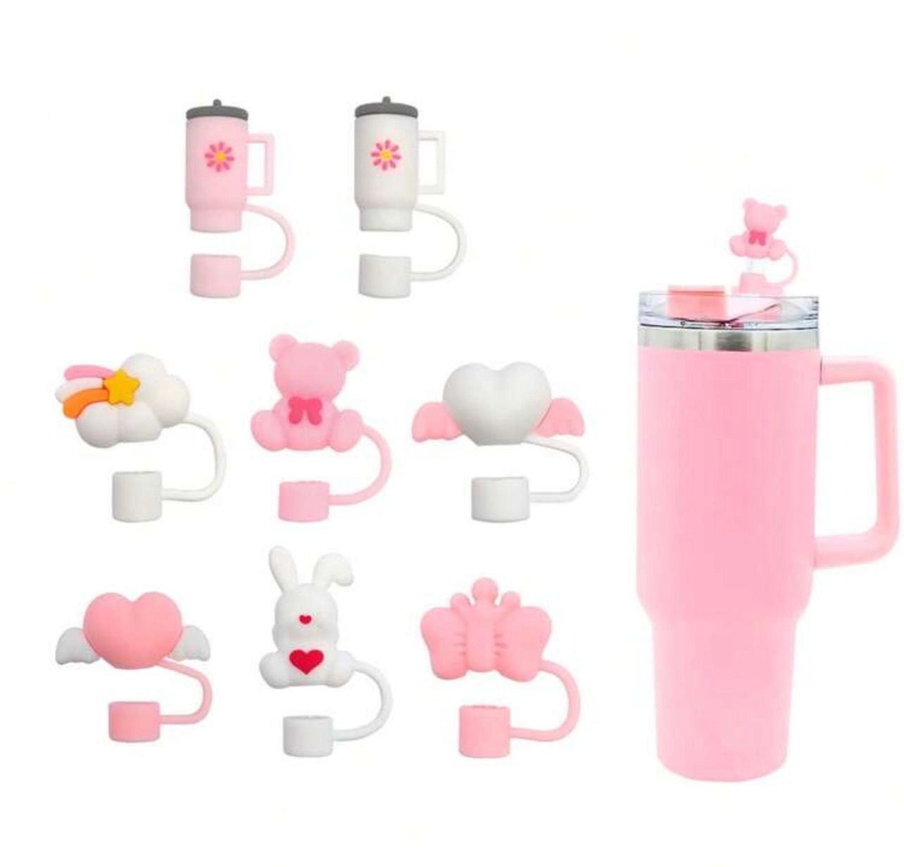 Covers cap for straw like stanley To protect against pollution