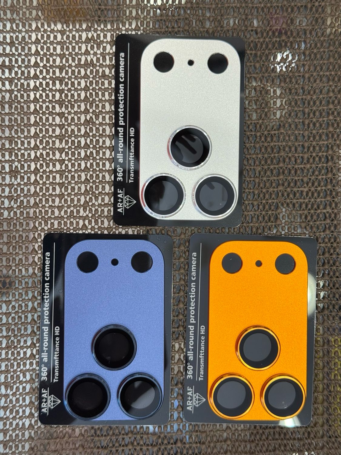 Full frame camera protection for complete clarity and sharpness, perfect for iPhone 17