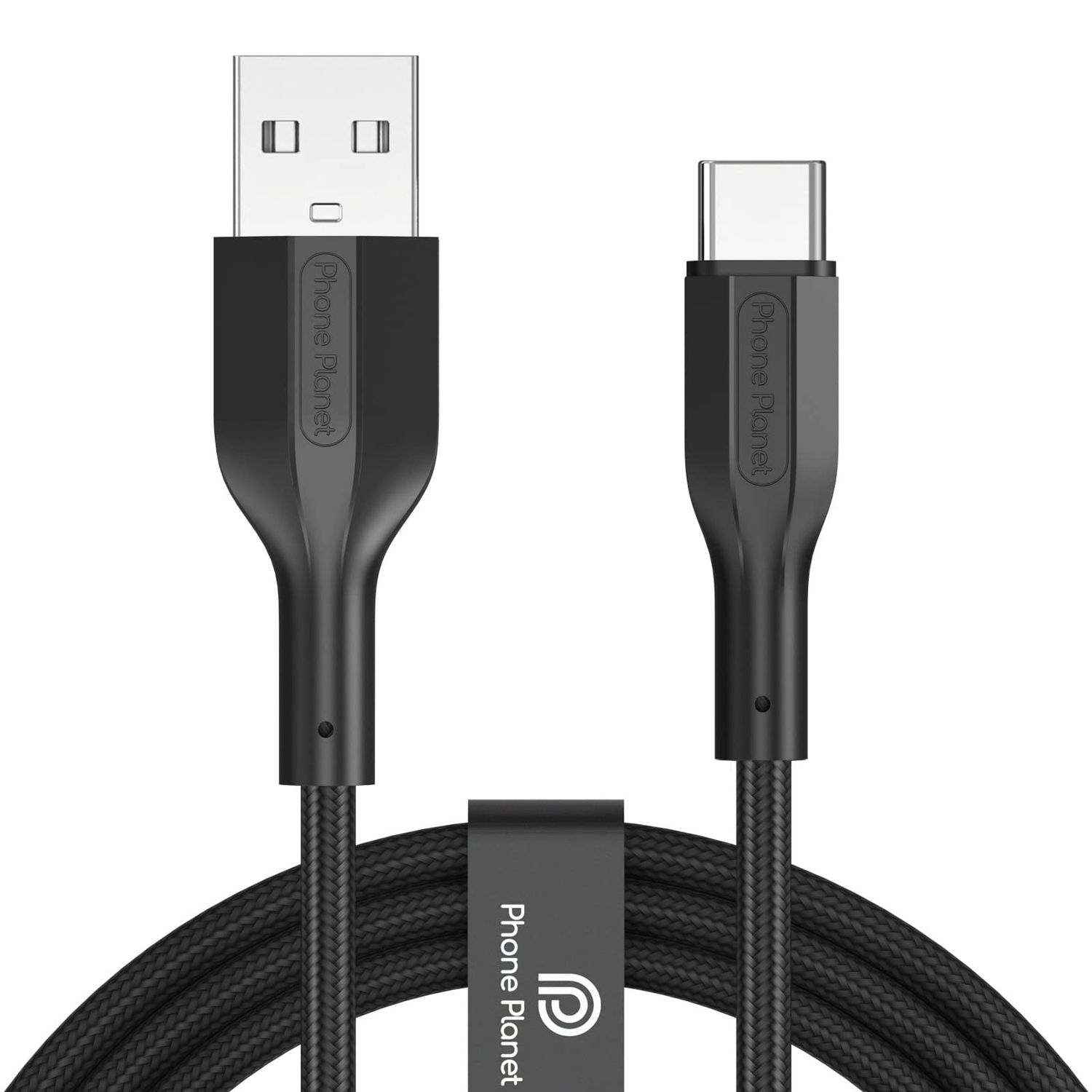 phone planet for iphone usb to type-c cable braided 1.2 m 1 year warranty