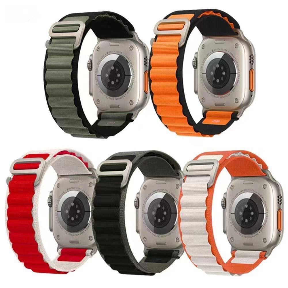 Ultra watch strap in two colors Size ( 42-44-45-46-49)
