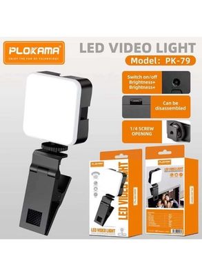 Selfie flashlight with LED light that attaches to a phone or other device