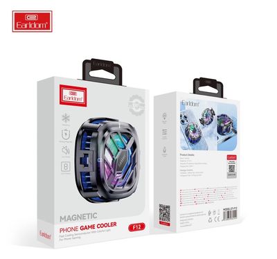 Original Airldom cooling fan with strong magnet and spare grip. High cooling capacity. Display screen. Low noise. Essential for gaming. Protects your phone.