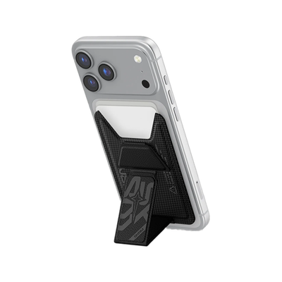 SkinArma Kado Phantom Wallet - MagSafe Magnetic Card Wallet with Grip and Stand