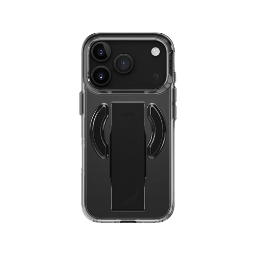 Case Uniq Hybrid Heldro Air slim Strong protection, flexible grip, chain buttons, MagSafe, strong magnet for charging or standing