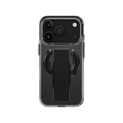 Case Uniq Hybrid Heldro Air slim Strong protection, flexible grip, chain buttons, MagSafe, strong magnet for charging or standing