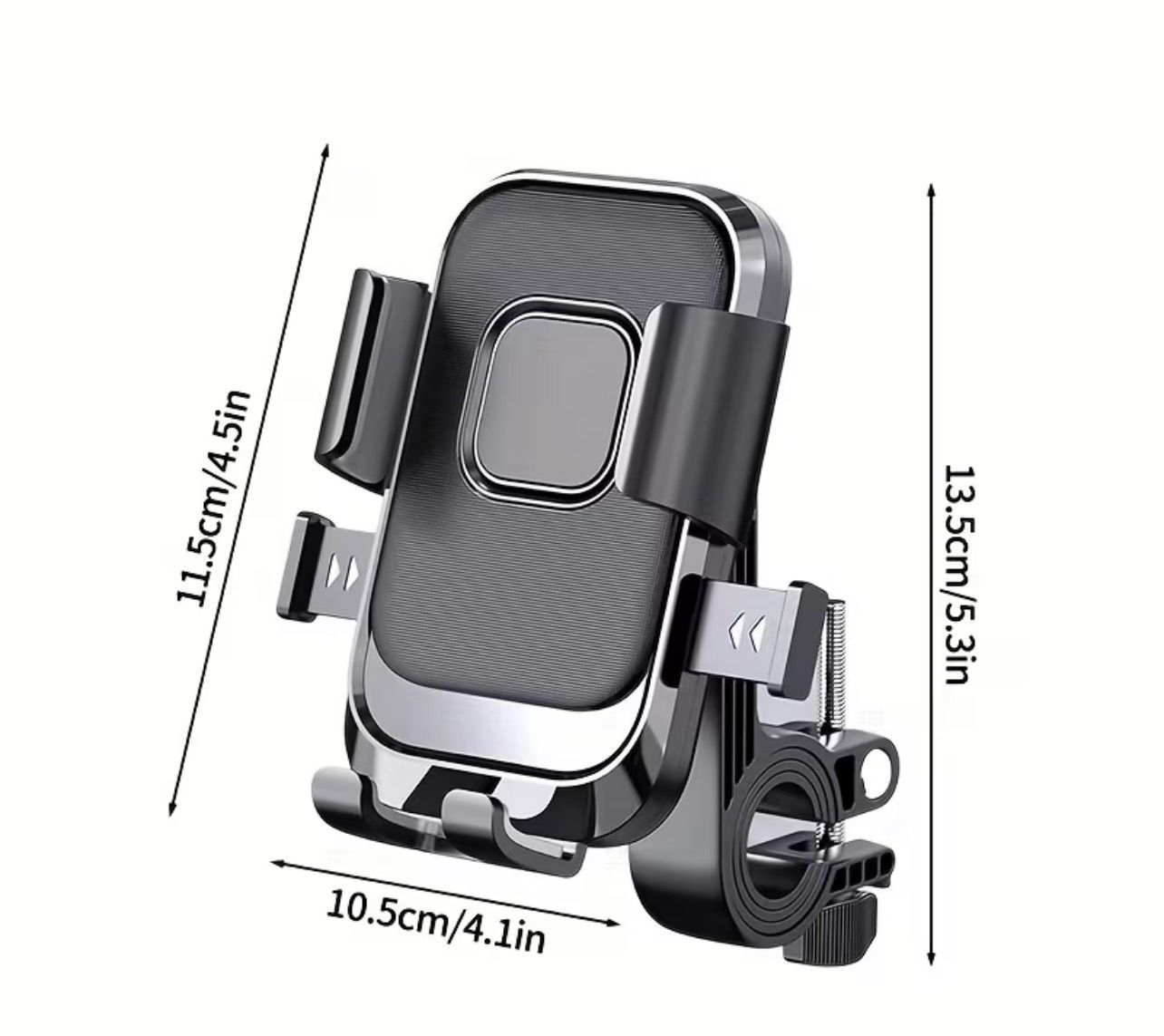 Bicycle Phone holder grip one touch automatically lock