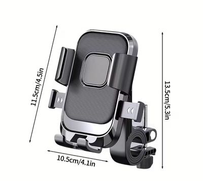Bicycle Phone holder grip one touch automatically lock