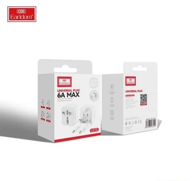Earldom Multi-adapter travel , 6A up to 1500W