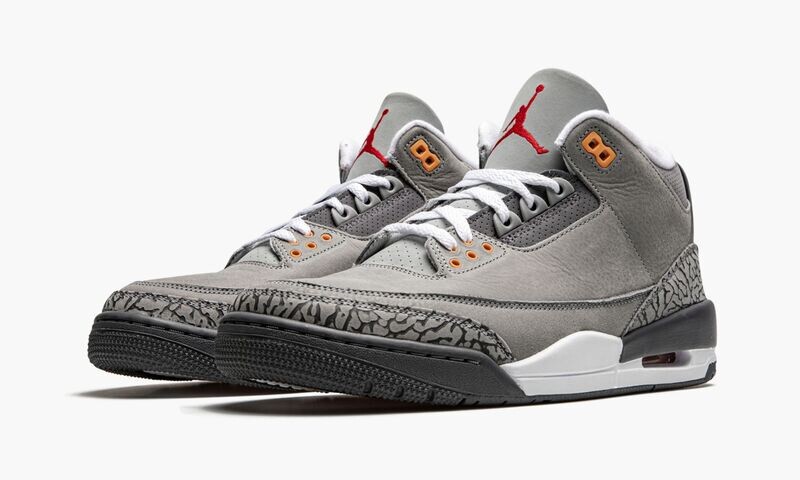 JORDAN AIR JORDAN 3 RETRO "Cool Grey"