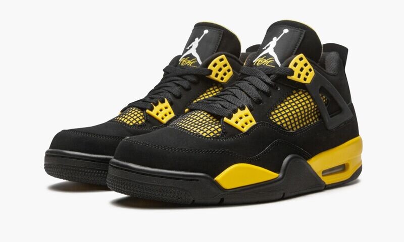 JORDAN AIR JORDAN 4 RETRO "Thunder"
