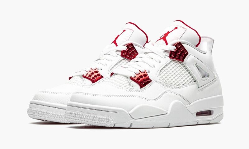 JORDAN AIR JORDAN 4 RETRO "Metallic Pack - University Red"